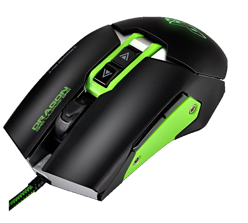 Dragon War G18 S.W.A.P. | Ambidextrous Pro Gaming Mouse | Left or Right Hand Mouse | RGB | Macro Functions