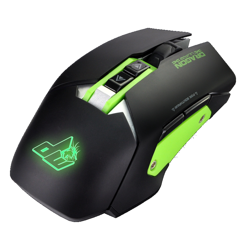 Dragon War G18 S.W.A.P. | Ambidextrous Pro Gaming Mouse | Left or Right Hand Mouse | RGB | Macro Functions